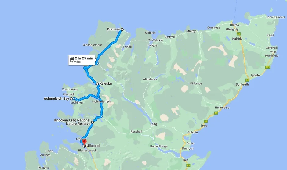 Scottish map