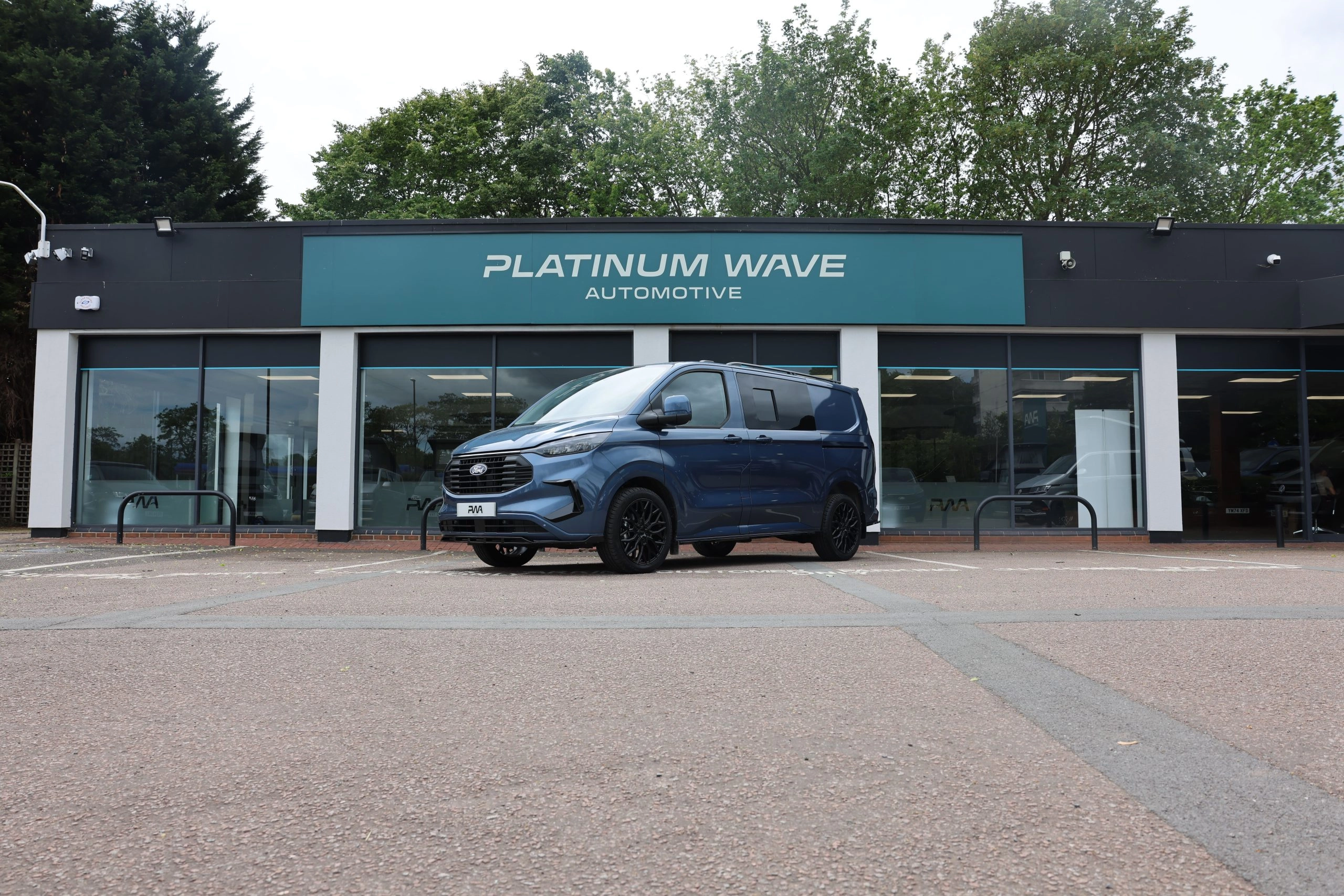 ford transit double can in van, crew van. conversion