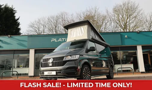 Volkswagen T6.1 Transporter Campervan Used 2.0 Short Wheel Base  2021 Manual Indium Grey PWA -FMV