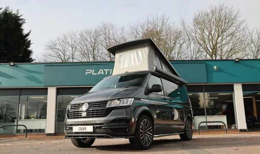 Volkswagen T6.1 Transporter Campervan Used 2.0 Short Wheel Base  2021 Manual Indium Grey PWA -FMV