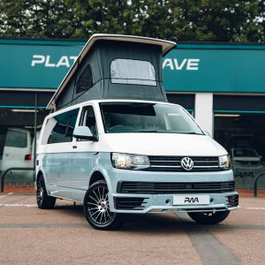 Volkswagen T6 Transporter Campervan Used 2.0 Diesel Long Wheel Base Manual Two Tone - Squirrel Grey PWA - VHB