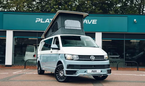 Volkswagen T6 Transporter Campervan Used 2.0 Diesel Long Wheel Base Manual Two Tone – Squirrel Grey PWA – VHB