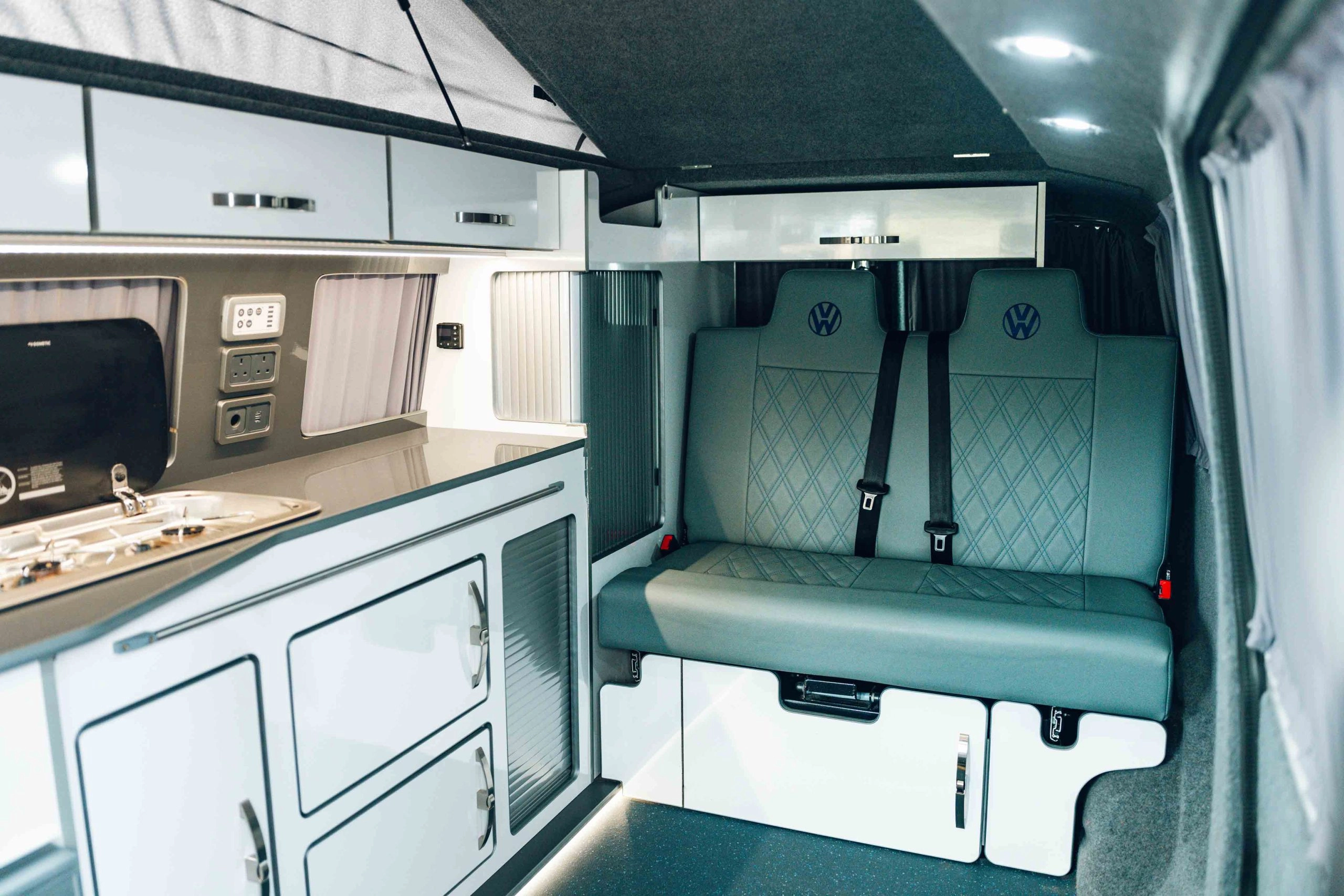 rock and roll camper bed seats