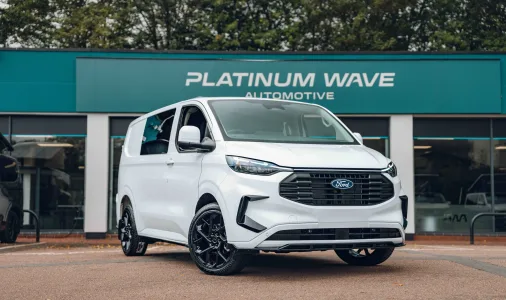 Brand New Unregistered Ford Transit Custom Factory Spec DCIV Short Wheel Base White PWA- 0689