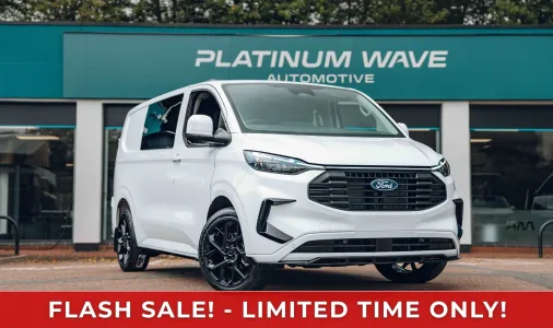 Brand New Unregistered Ford Transit Custom DCIV Short Wheel Base White PWA- 0689