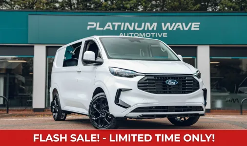 Brand New Unregistered Ford Transit Custom DCIV Short Wheel Base White PWA- 0689