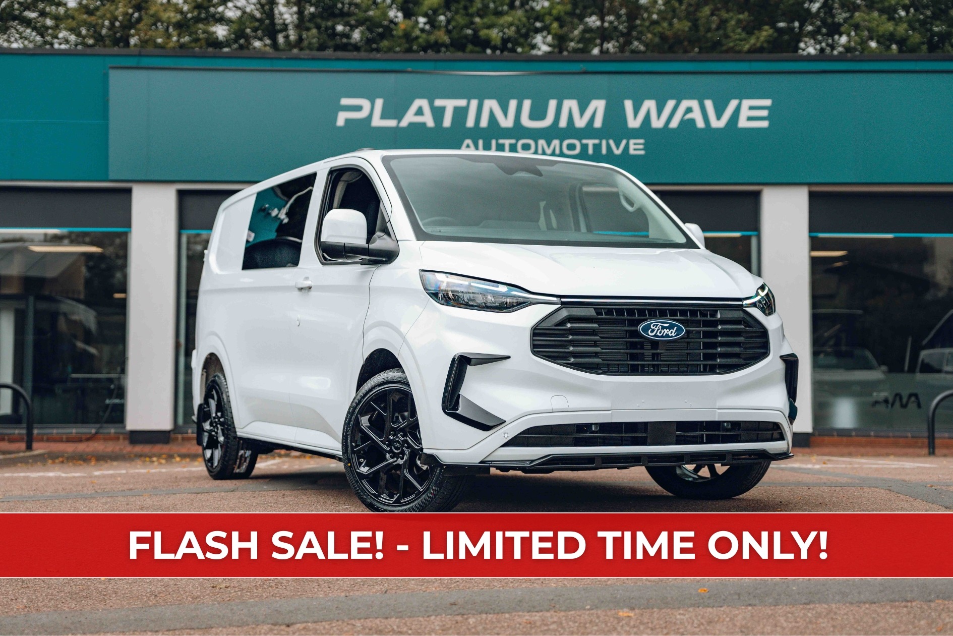 Brand New Unregistered Ford Transit Custom DCIV Short Wheel Base White PWA- 0689