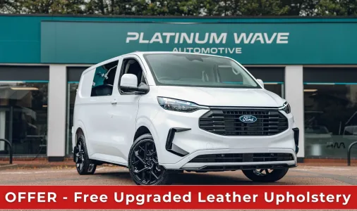 Brand New Unregistered Ford Transit Custom DCIV Short Wheel Base White PWA- 0689