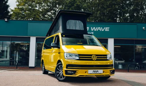 Volkswagen T6 Transporter Campervan used 2.0 Diesel Short Wheel Base 2019 Automatic Grap Yellow PWA – PSX