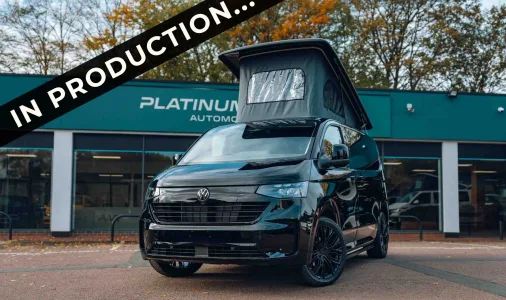Volkswagen T7 Transporter Campervan New 4Motion 2.0 Diesel Short Wheel Base Midnight Black Metallic 2025 PWA- 3317 / IN PRODUCTION