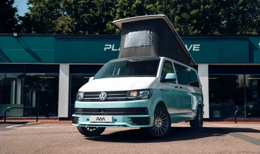 Volkswagen T6 Transporter Campervan Used 2.0 Manual Long Wheel Base 2017 Two Tone PWA- UHR