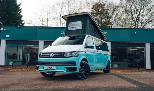 Volkswagen T6 Transporter Campervan Used 2.0 Manual Long Wheel Base 2017 Two Tone PWA- UHR