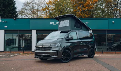 Volkswagen T7 4motion Transporter Campervan New 2.0 Automatic Short Wheel Base Graphite Dust Metallic PWA- GKA