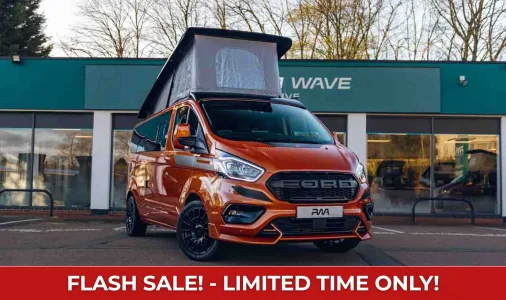 Ford Transit Custom Used Campervan Diesel SWB  Orange PWA – AYF