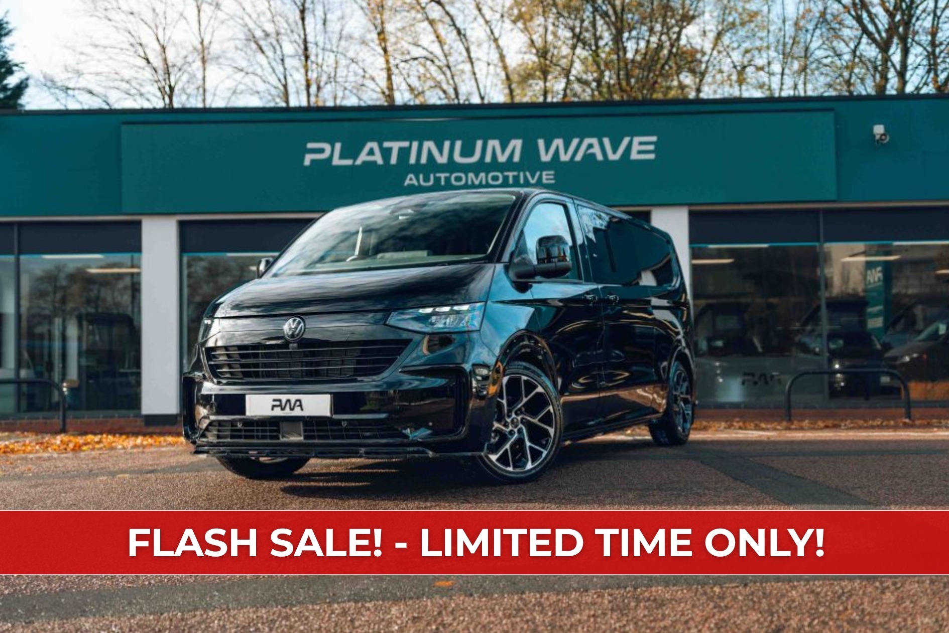 Volkswagen T7 Kombi New 2025 4Motion Long Wheel Base Black PWA – FHZ
