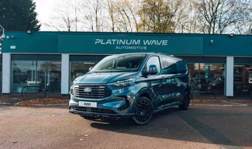 Ford Transit Custom Factory Spec DCIV Long Wheel Base Blue Metallic PWA – CVF