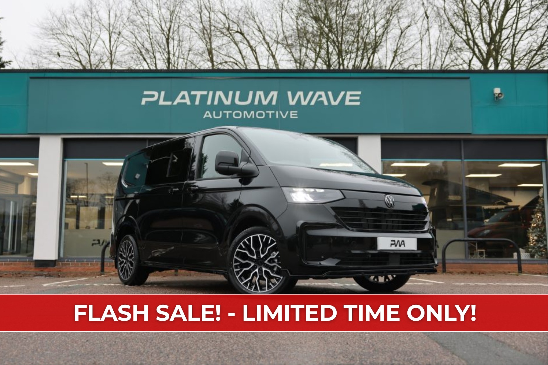 Volkswagen T7  Kombi 4 Motion New 2.0 Diesel SWB Black PWA- VLX
