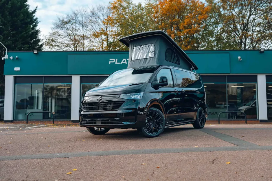 T7 black campervan