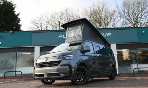 Volkswagen T7 Transporter Campervan New 2.0 Diesel LWB Graphite Dust Metallic PWA- GKF