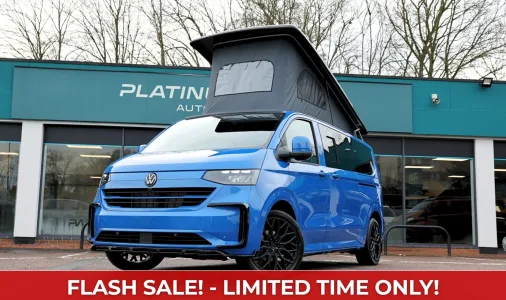Volkswagen T7 Transporter Campervan New Diesel LWB  Mid Blue PWA – GLF
