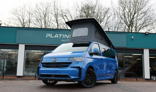 Volkswagen T7 Transporter Campervan New Diesel LWB  Mid Blue PWA – 2865