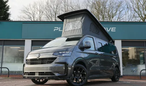 Volkswagen T7 Transporter Campervan New 2.0 Diesel LWB Graphite Dust Metallic PWA- GKF