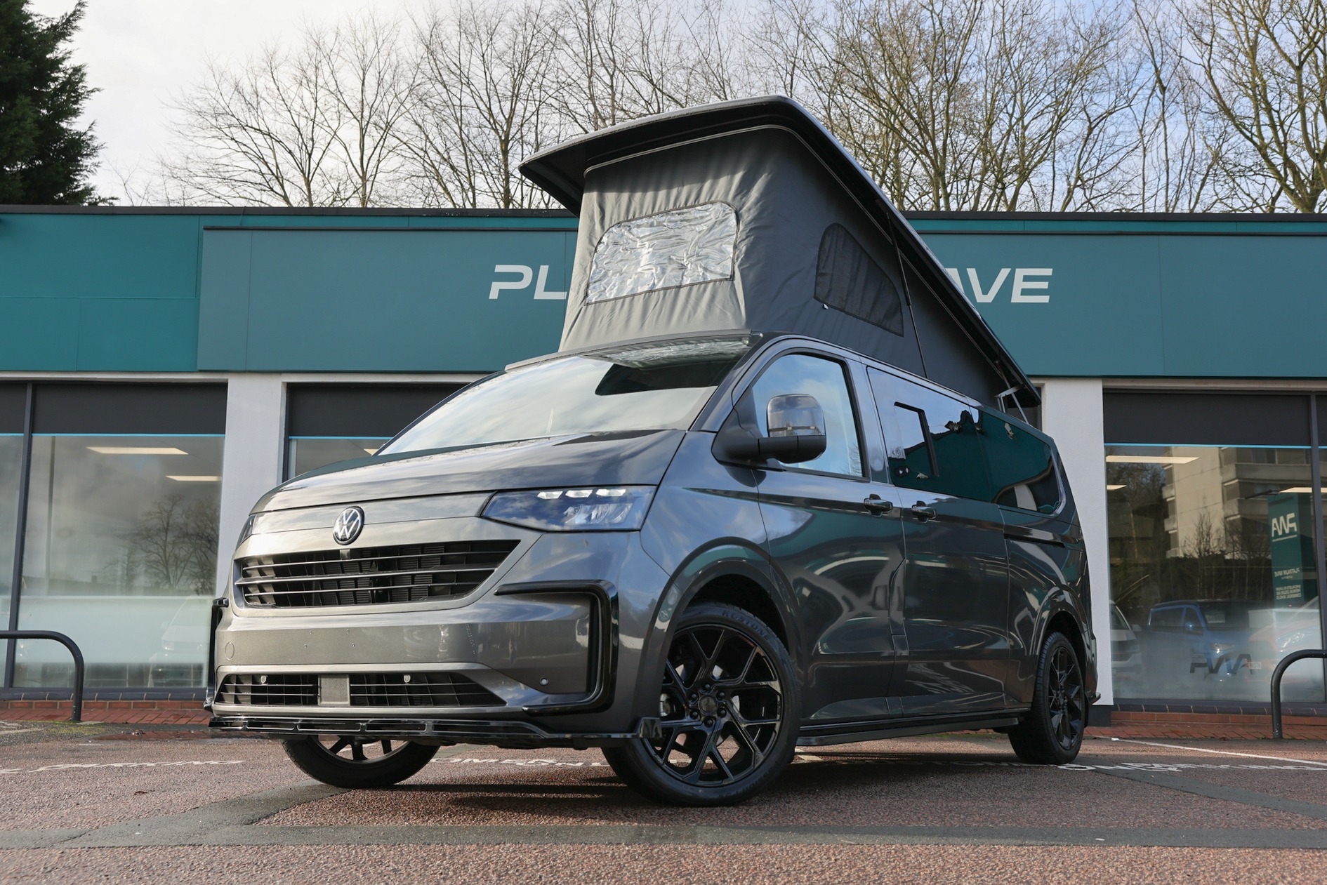 Volkswagen T7 Transporter Campervan New 2.0 Diesel LWB Graphite Dust Metallic PWA- GKF