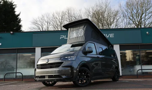 Volkswagen T7 Transporter Campervan New 2.0 Diesel LWB Graphite Dust Metallic PWA- GKF
