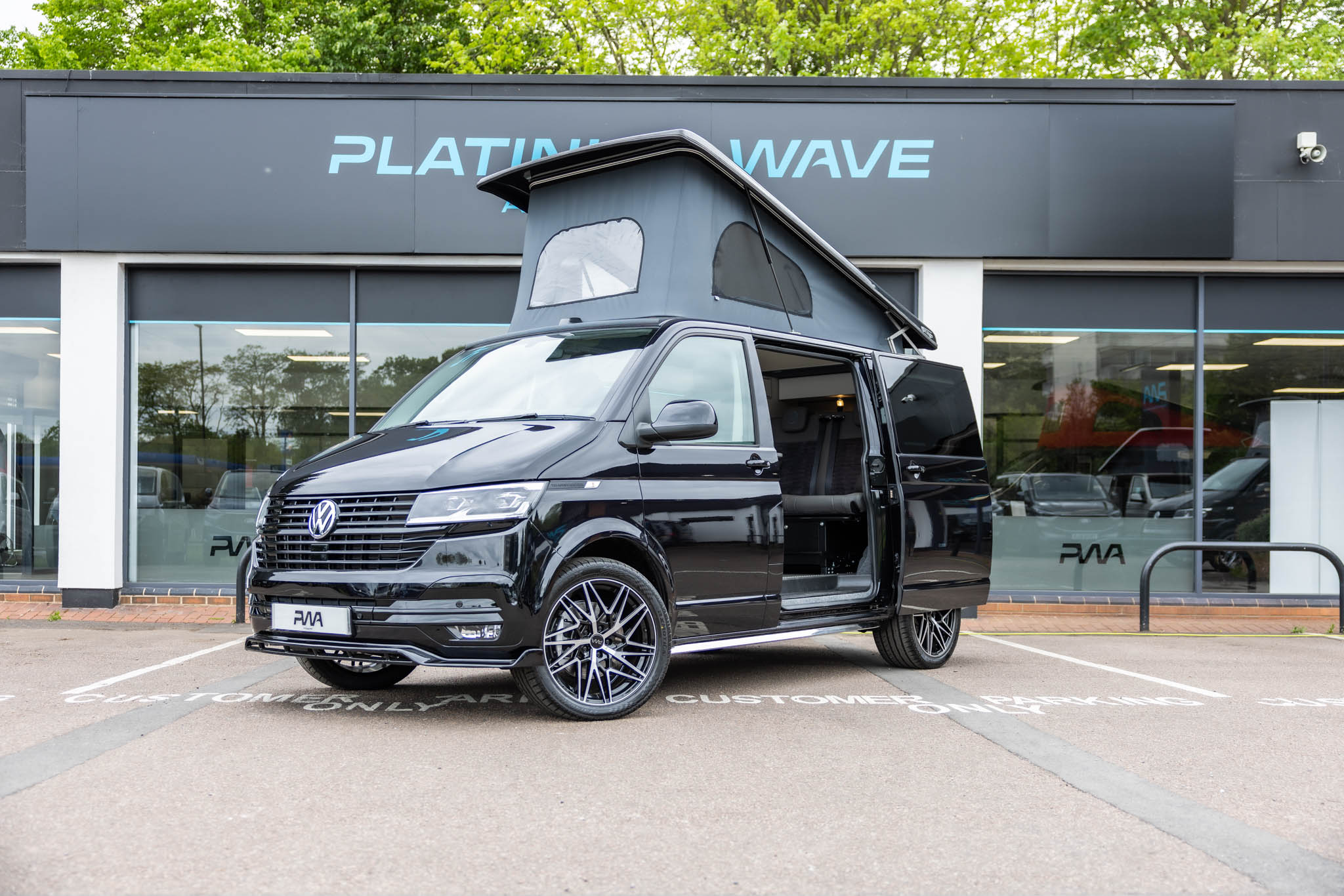 Volkswagen T6.1 Transporter Campervan Used 2.0 SWB Deep Black PWA- WYZ