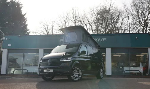 Volkswagen T6.1 Transporter Campervan Used 2.0 SWB 2022 Black PWA -VHA