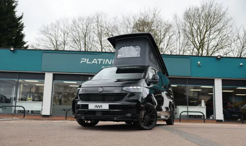 Volkswagen T7 Transporter T7  4 Motion Campervan New 2.0 LWB 2025 Midnight Black PWA – GKE