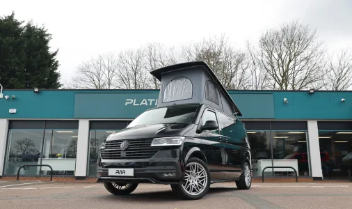 Volkswagen T6.1 Transporter Campervan Used 2.0 SWB 2022 Black PWA -VHA