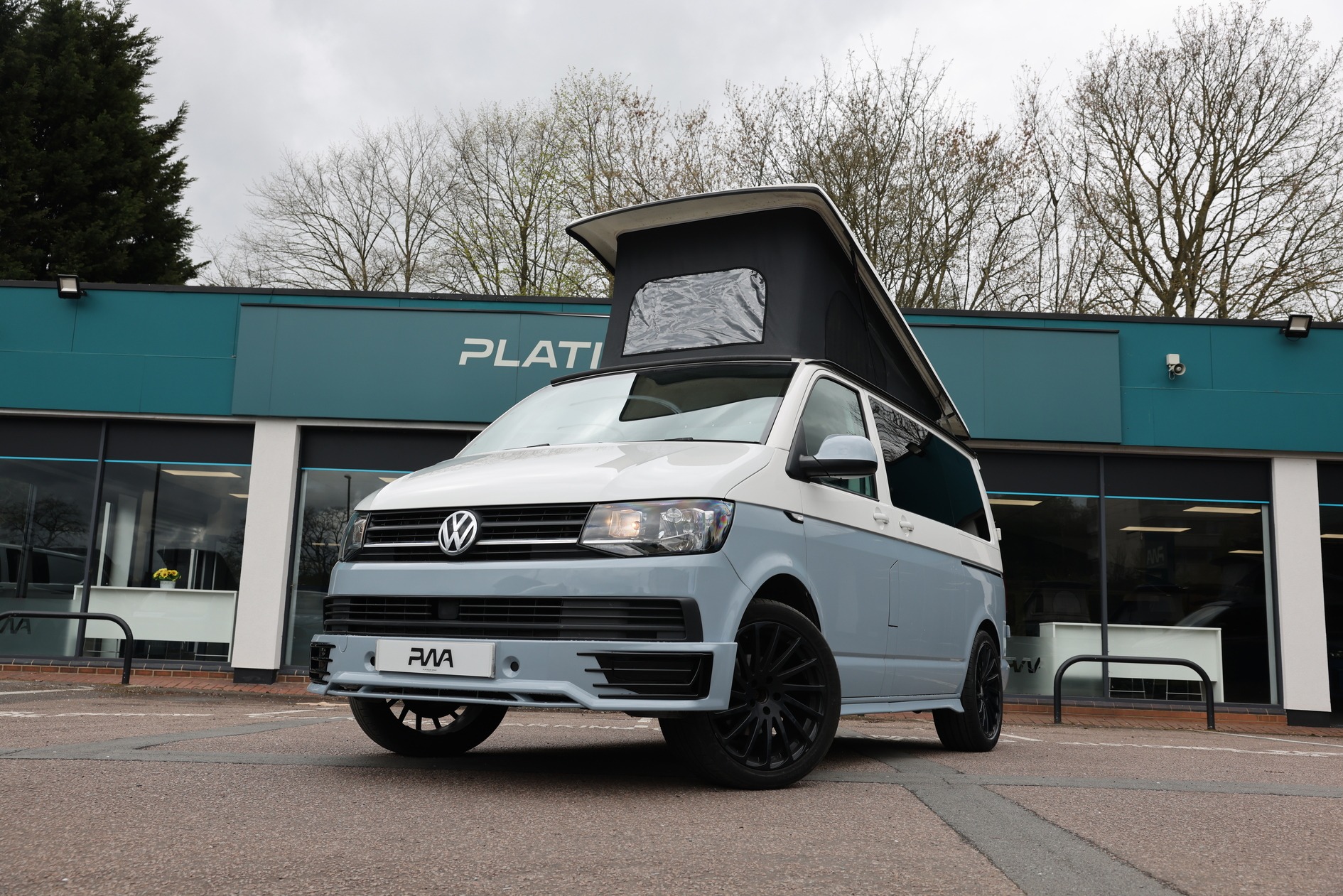 Volkswagen Transporter Campervan Used SWB 2.0 Two Tone PWA- VOK