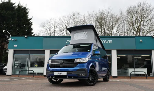 Volkswagen T6.1 Campervan Used 2.0 SWB 2021 Ravenna Blue  PWA- FYN