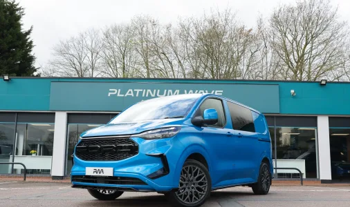 Ford Transit Custom Factory Spec DCIV SWB Digital Aqua Blue PWA – MFA