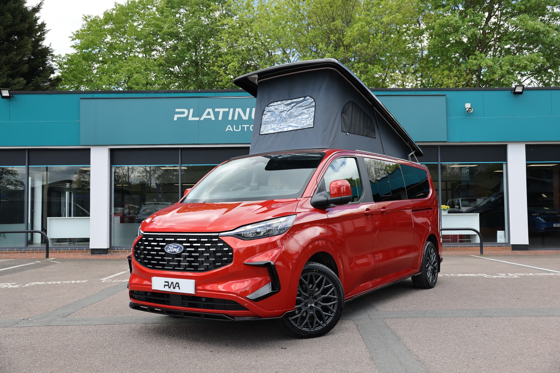 Ford Transit Custom Campervan New 2.0 LWB 2026 Artisan Red PWA- MGE