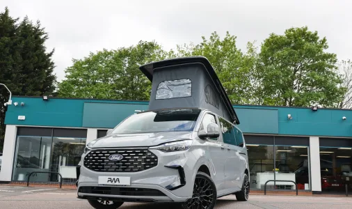 Ford Transit Custom Campervan New 2.0 LWB 2026 Grey Matter PWA-MGJ