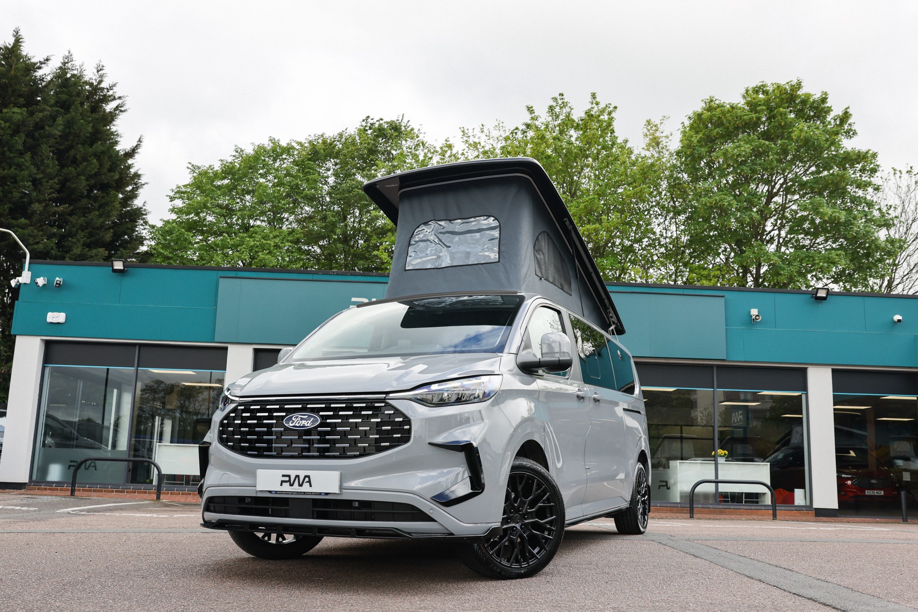 Ford Transit Custom Campervan New 2.0 LWB 2026 Grey Matter PWA-MGJ