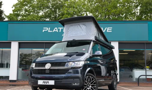 Volkswagen T6.1 Campervan Used 2.0 SWB 2021 Starlight Blue PWA- USX