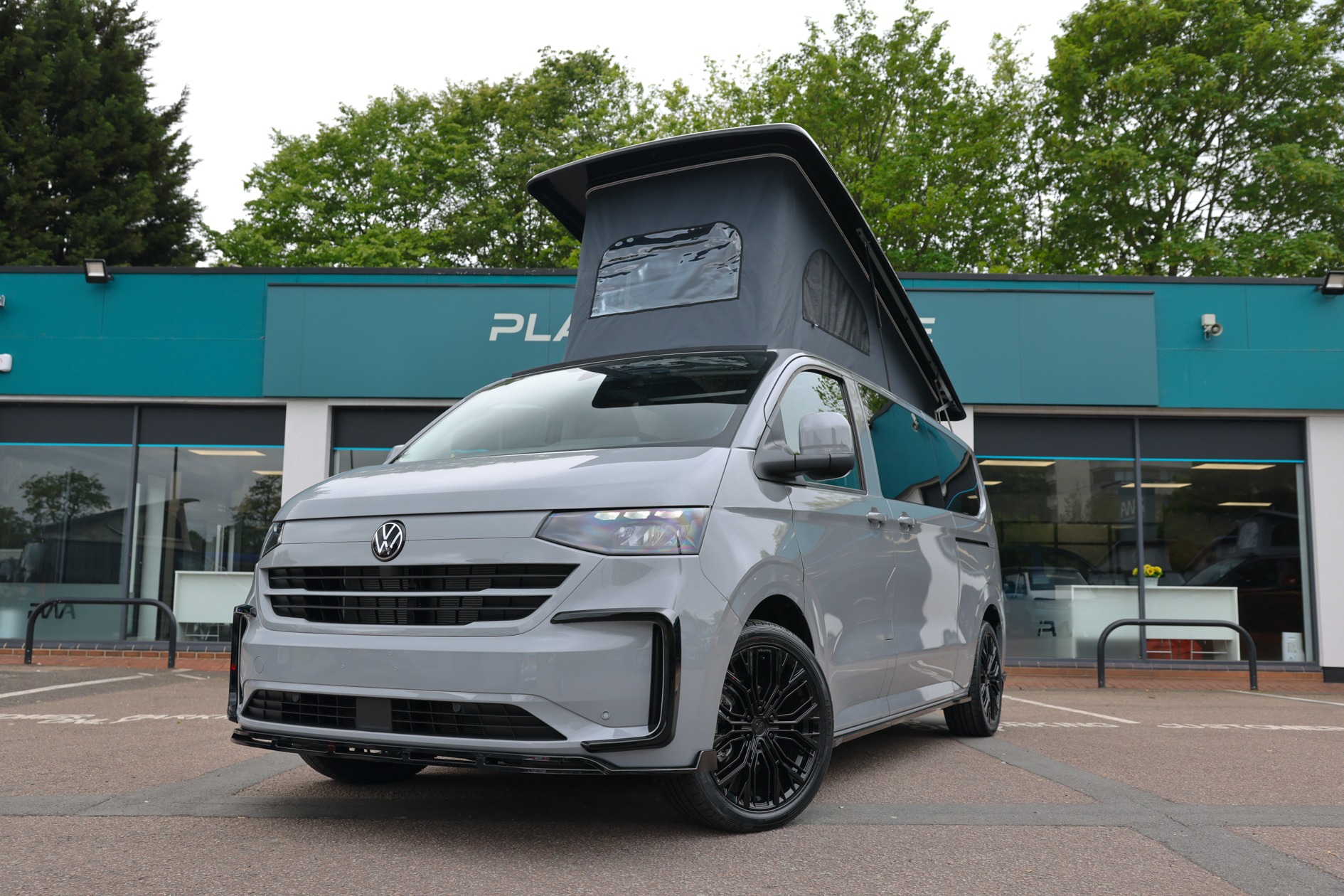 Volkswagen T7 Transporter Campervan New LWB 2.0 Diesel Stone Grey PWA – 3314