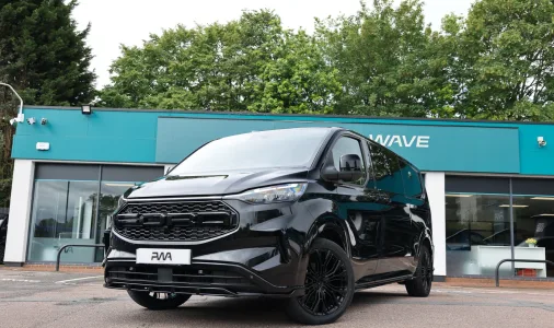 Ford Transit Custom Factory Spec DCIV Long Wheel Base Agate Black Metallic PWA – MHV