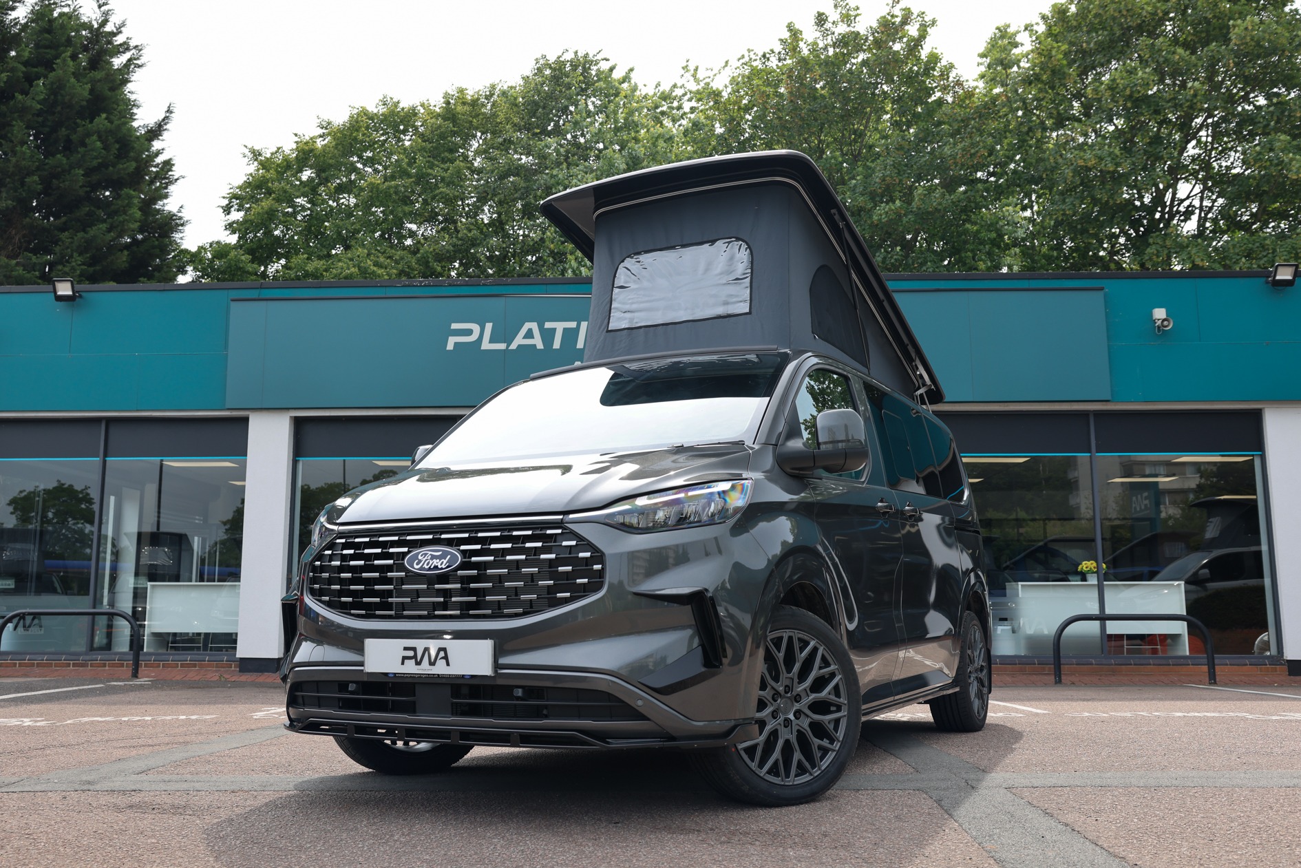 Ford Transit Custom Campervan 2.0 SWB 2026 Grey Magnetic PWA- MHZ