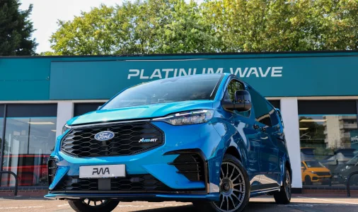Ford Transit Custom MS-RT New 2.0 LWB Digital Aqua Blue PWA-LXS