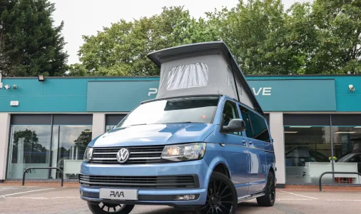 Volkswagen T6 Campervan 2.0 SWB 2022 Acapulco Blue PWA-FEM
