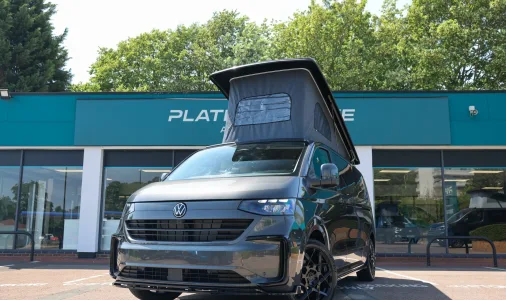 Volkswagen T7 Transporter Campervan New LWB 2.0 Graphite Dust Metallic PWA – 4150
