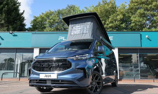 Ford Transit Custom Campervan 2.0 LWB 2026 Blue Metallic PWA- MJJ
