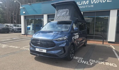 Ford Transit Custom Campervan 2.0 LWB 2026 Blue Metallic PWA- MJJ