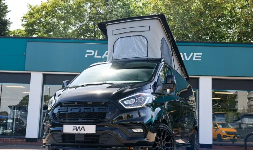 Ford Transit Custom Campervan 2.0 LWB Black 2019 PWA- LOH