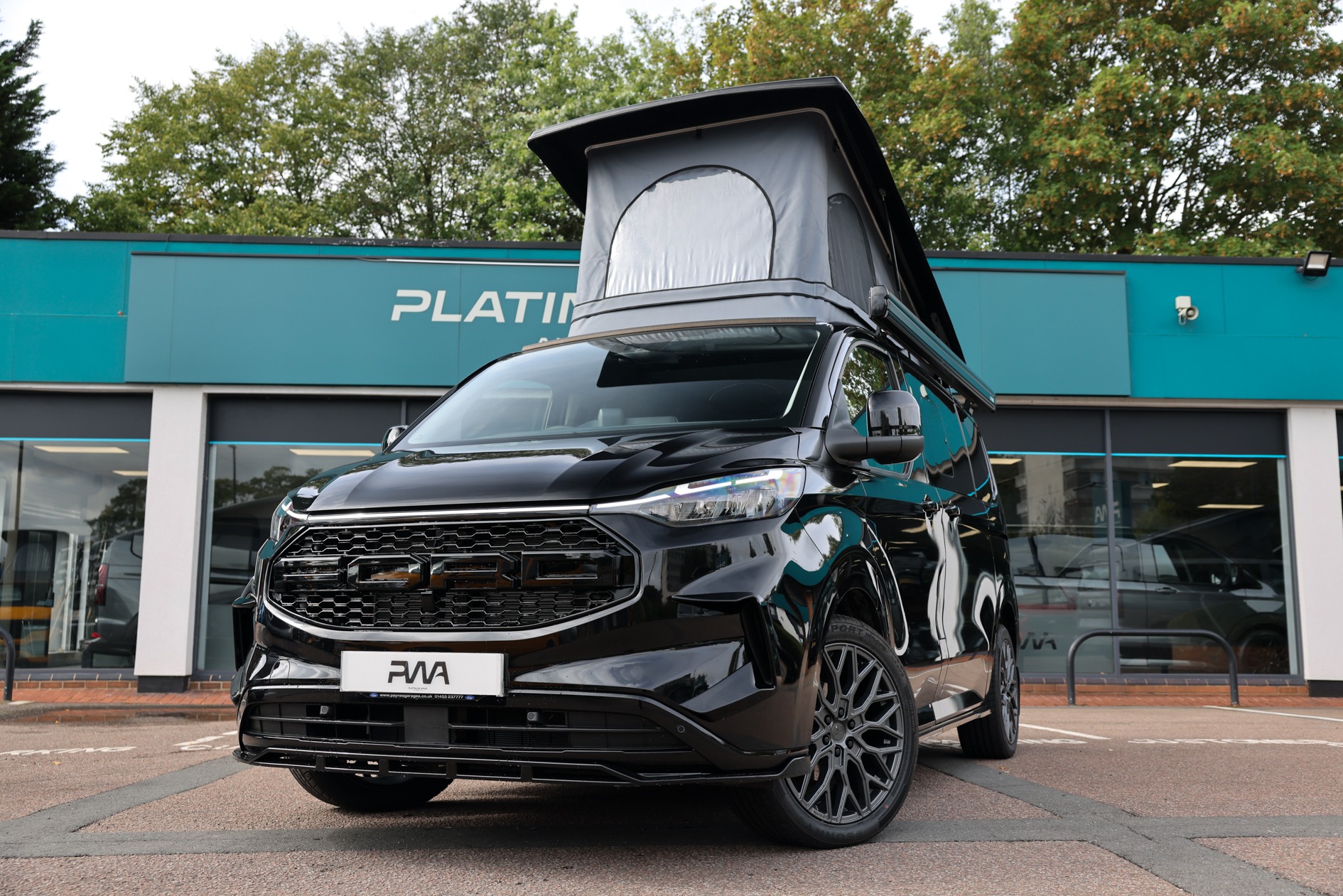 Ford Transit Custom Campervan 2.0 SWB 2026 Agate Black Metallic PWA- MGZ
