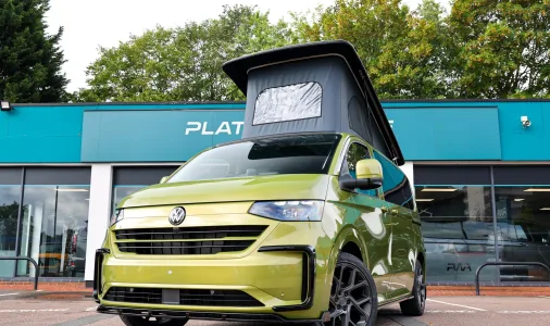 2026 Volkswagen Transporter T7 Commerce Pro 2.0 Diesel DSG 150BHP 4 Motion Campervan SWB PWA Amber 7396
